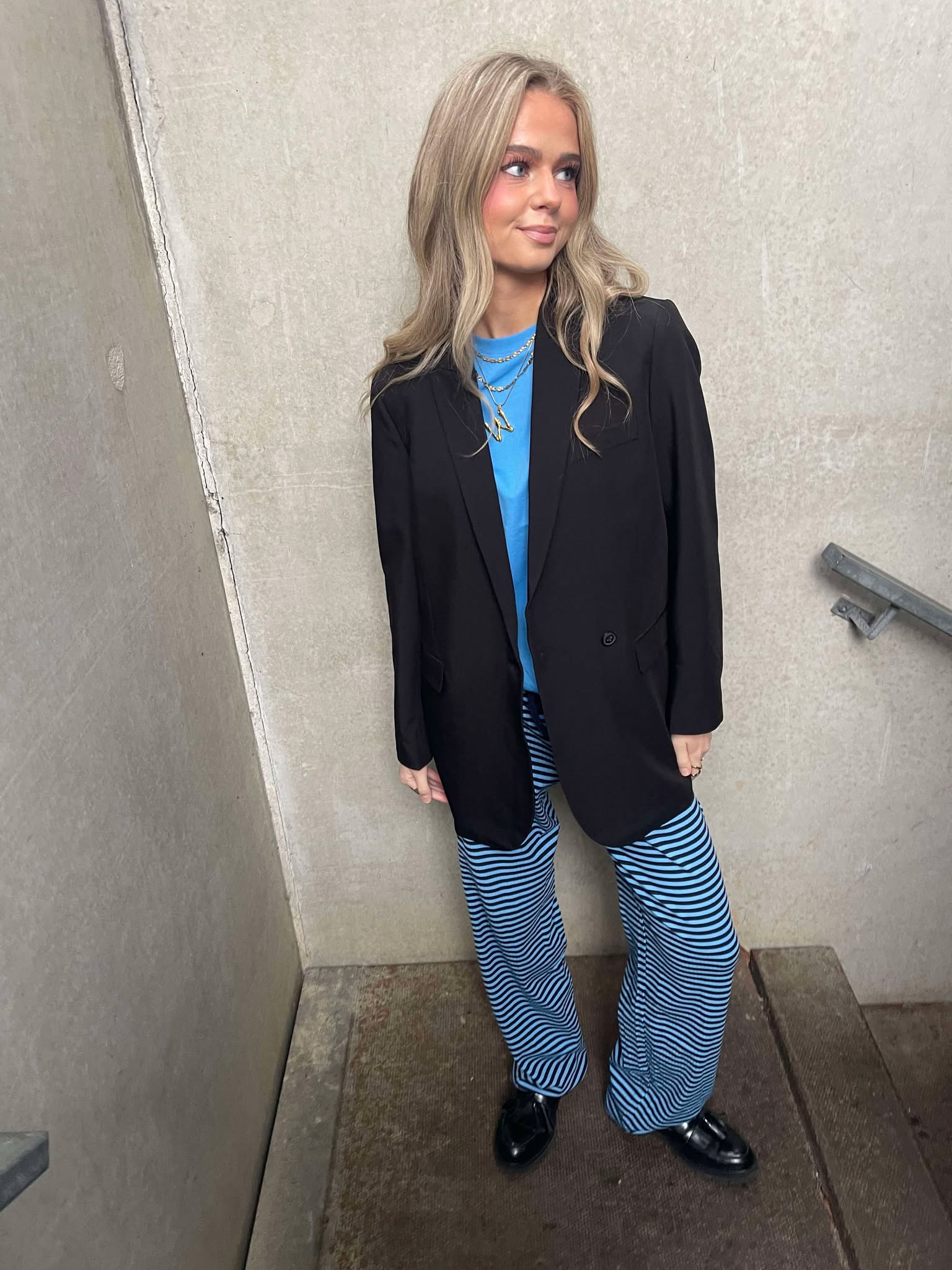 JXSTELLA Trousers - Little Boy Blue